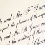 Copperplate Invitation